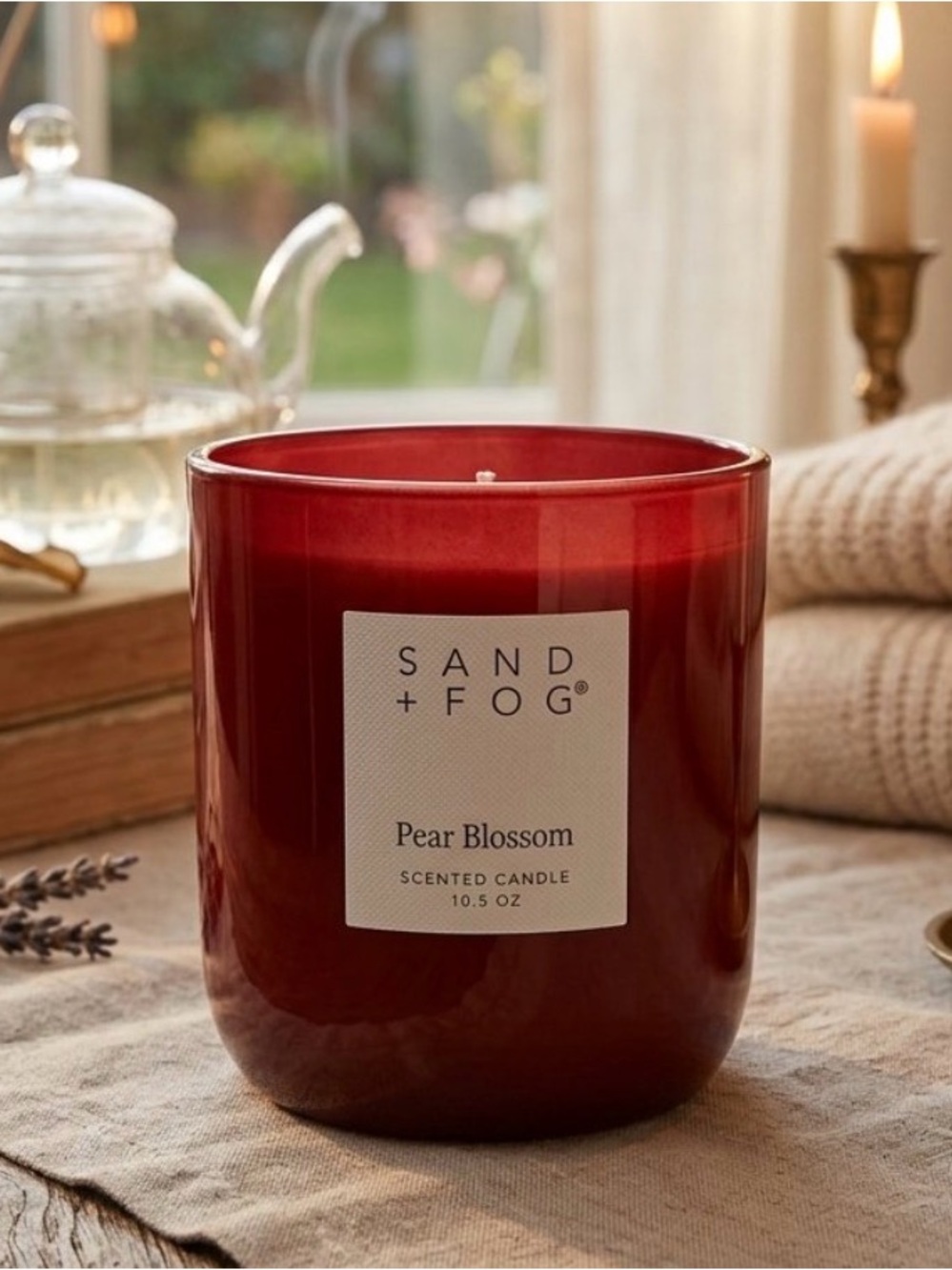 Sand + Fog Pear Blossom Scented Candle